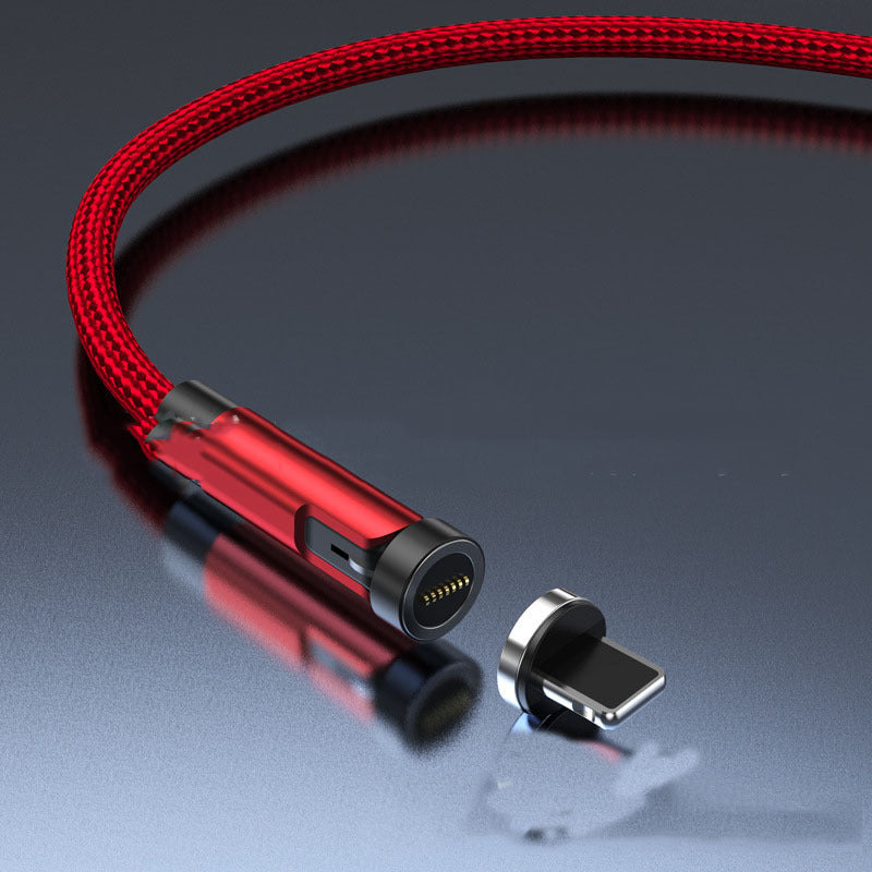 Compatible with Apple , Rotating 3A Fast Charging Magnetic Data Cable Compatible with Apple , Rotating 3A Fast Charging Magnetic Data Cable